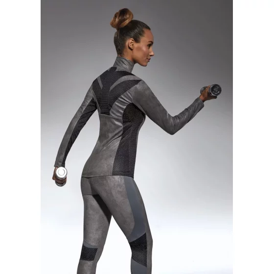 Sportovní mikina Flint Blouse - Bas Bleu