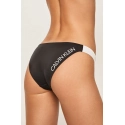 Spodní díl plavek KW0KW00840-BEH černobílá - Calvin Klein