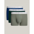 Pánské boxerky 3Pack TRUNK UM0UM02761 0XY kombinace zelené - Tommy Hilfiger