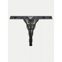 Dámské tanga 164282 4R221 00020 černé - Emporio Armani