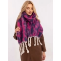 Dámská šála AT SZ 416.27P Fuchsiová s fialovou - FPrice