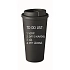 TO DO LIST:  BÝT ÚŽASNÁ - černý termohrnek 475 ml