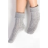 Dámské ponožky na spaní 067 sv. šedá a sv. modá - Steven