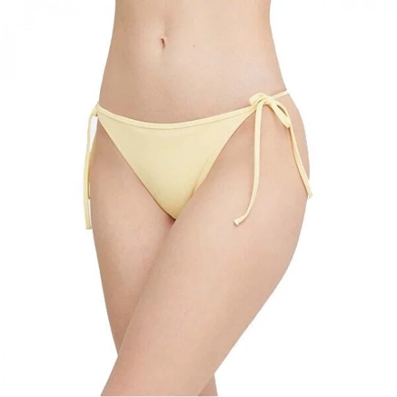 Dámské plavky Bikini UW0UW04496-ZGC žluté - Tommy Hilfiger