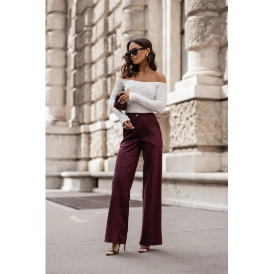 Dámské kalhoty Fern Bordó - LaBalancia