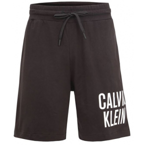 Pánské teplákové šortky KM0KM00753 - BEH Černá - Calvin Klein