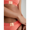 Dámský plavkový spodní díl bikin KW0KW01990 SM9 korálová - Calvin Klein