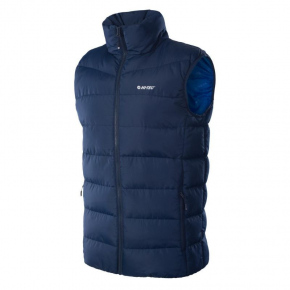 Pánská vesta Sanis M 92800299823 tmavě modrá- Hi-Tec