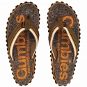 Unisex žabky Cairns Oranžová-hnědá-černá - Gumbies