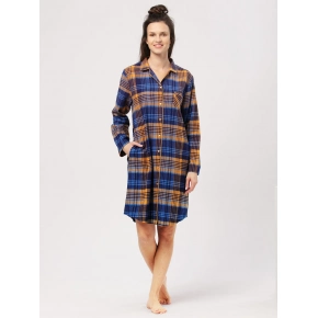 Dámská noční košile Key LND 481 B24 tmavě modrá - Key