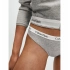 Dámské kalhotky D1618E-020 šedá - Calvin Klein