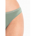 Dámské kalhotky 2 pack 163334 1A223 - 75910 - Zelená, bílá - Emporio Armani