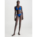 Dámské plavkové kalhotky KW0KW02102 C66 modré - Calvin Klein