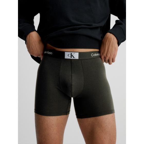 Pánské boxerky Calvin Klein NB3403A UBI s delší nohavičkou