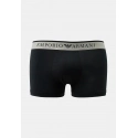 Pánské boxerky 2Pack 111210 4R542 černé/proužek - Emporio Armani