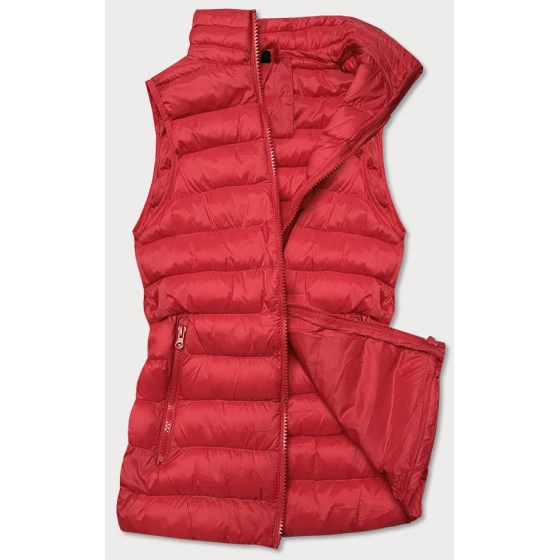 Krátká červená vesta  (23077-270) - Goodlooking