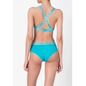 Podprsenka bez kostice 163567 0P317 00383 modrá - Emporio Armani