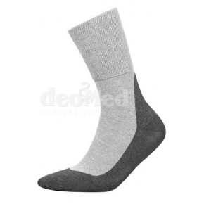 Unisex ponožky zdravotní Medic Deo Silver sv.šedé - DeoMed