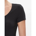 Dámské tričko 163377 4R223 00020 černé - Emporio Armani