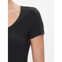 Dámské tričko 163377 4R223 00020 černé - Emporio Armani