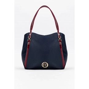 Dámská pytlová taška Multi Navy Blue - Monnari