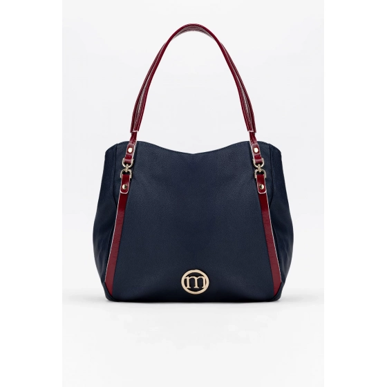 Dámská pytlová taška Multi Navy Blue - Monnari