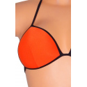 Dámské plavky TRIANGLE LC40967-2 oranžové - OEM