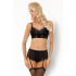 Elegantní set Almudena black - LivCo Corsetti