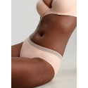 Dámské kalhotky BIKINI 000QF6308E A4E broskvové - Calvin Klein