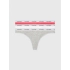 Dámská tanga 3Pack 000QD5209E NP4 vícebarevné - Calvin Klein