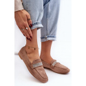 Dámské mokasiny YD6-52 khaki -  Soon Her Shoes
