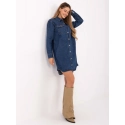 Dámské Jeans šaty D80026BI30469M314 Tmavě modrá - FPrice
