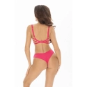 Dámské tanga V-11055 Růžová - Axami