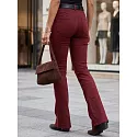 Dámské džíny UY3111 vínové - FashionStreet 