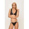 Spodní díl plavek KW0KW00840-BEH černobílá - Calvin Klein
