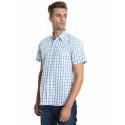 Košile s krátkým rukávem Big Star 141658 Blue-422