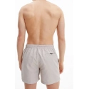 Pánské koupací kraťasy - KM00718 ABM - béžová - Calvin Klein
