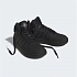 Unisex junior kotníčková obuv Hoops Mid 3.0 K Jr HR0228 Černá - Adidas