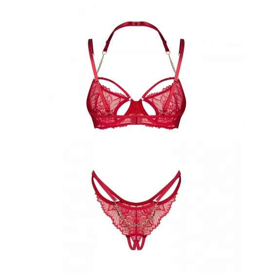 Dámský svůdný set Matildea červený - Obsessive