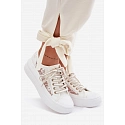 Dámské tenisky s krajkou LCW-26-44-4480 bílé . Lee Cooper
