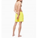 Pánské plavecké šortky KM0KM00381-ZAM žlutá - Calvin Klein