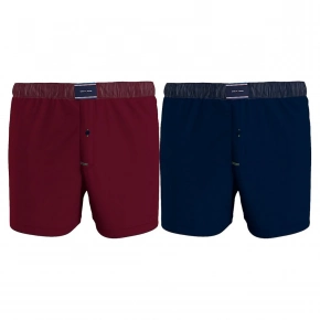 Pánské boxerky 2 pack UM0UM02188 - 0SD - Modrá, bordo - Tommy Hilfiger
