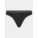 Dámská tanga 3Pack UW0UW05185 0VT ecru/černé/růžové - Tommy Hilfiger