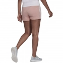 Dámské teplákové šortky W HD1809 růžovo-bílé - Adidas