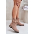 Dámské kotníkové boty 24BT02-3046 Hnědá taupe - Jezzi