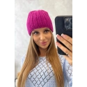 Dámská čepice Rebeka K345 fuchsiová - Oliwier