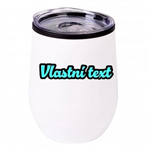 Personalizovaný termohrnek "BOWL" s vlastním textem s obrysem
