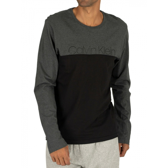 Pánské tričko NM1581E-038 šedá - Calvin Klein