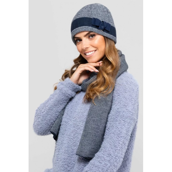 Dámská čepice 189625 granátová - Kamea