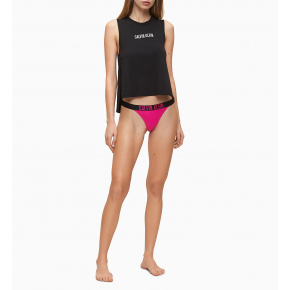 Plážový top KW0KW01009-BEH černá - Calvin Klein